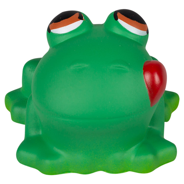 cartoon frog stress ball