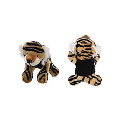 Plush and cotton black zoo friends tiger blank.