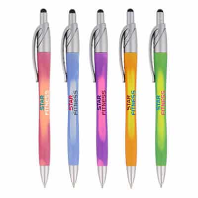 Plastic mood stylus pen.