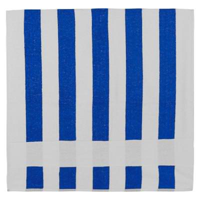 Striped beach towel.