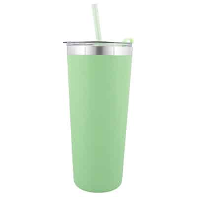 Stainless steel mint tumbler blank in 22 ounces.
