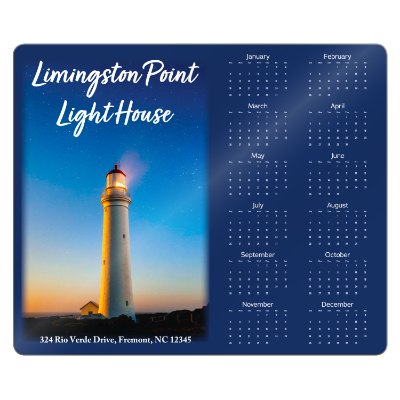 12x10 inch magnet with full color imprint.