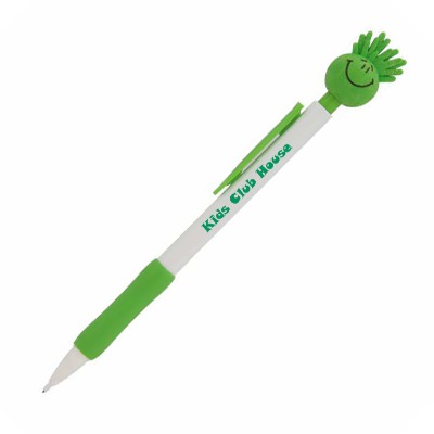 Plastic silly smiles mechanical pencil.
