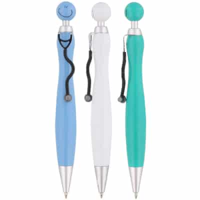 Plastic stethoscope pen blank.