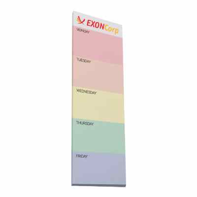 Souvenir 3x9 inch scratch pad with full color imprint. 