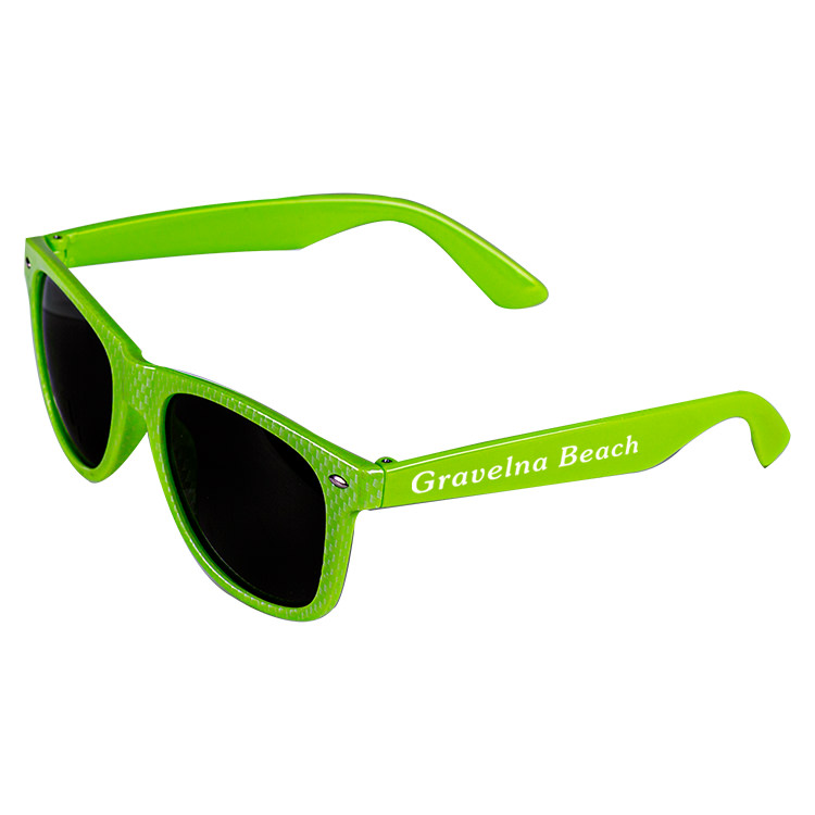 Custom retro carbon fiber sunglasses