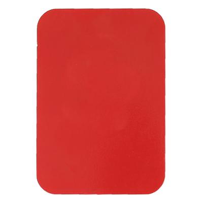 Blank red phone holding vent clip.