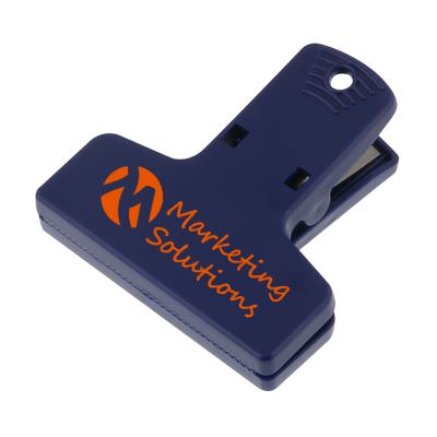 Plastic orange heavy duty magnet chip clip customized.