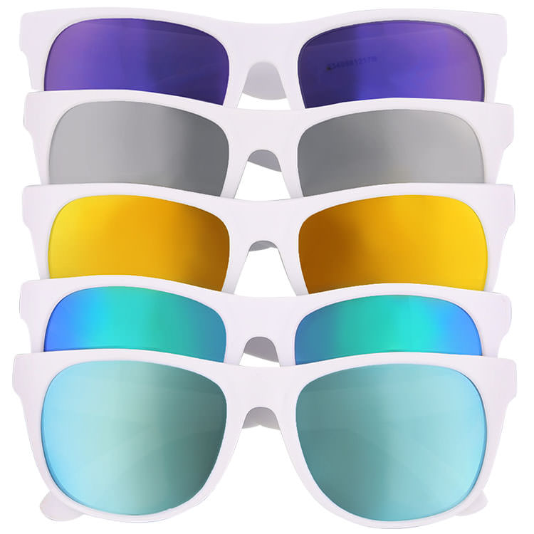 Polypropylene rubberized sunglasses blank.