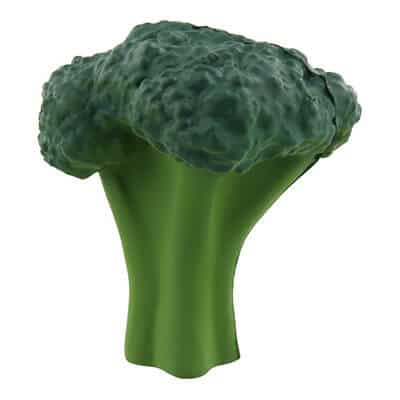 Foam broccoli stress reliever blank.