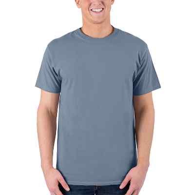 Blank stonewashed blue essentail t-shirt
