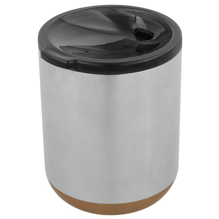 Stainless steel two tone tumbler in 10 ounces.