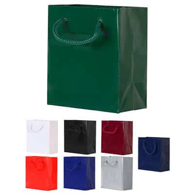 Paper hunter gloss recyclable eurotote bag blank.