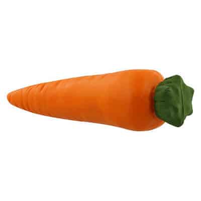 Foam carrot stress reliever blank.