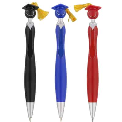 Plastic swanky graduation cap pen blank.