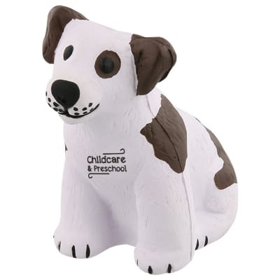 Foam fido stress reliever with promotional promo.