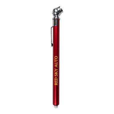 Tire Gauge with a personalized logo.