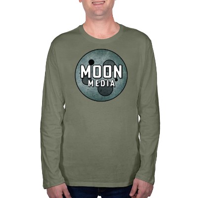 Personalized ful color logo on army long sleeve unisex tee.