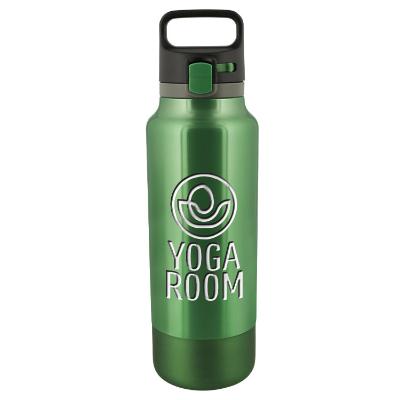Forage stainless bottle with engraved logo.