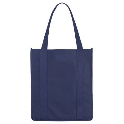Blank polypropylene lime bag with matching bottom insert and reinforced handles.