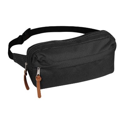 Blank black fanny pack with a low minimum.