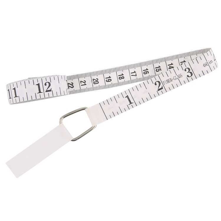 Fiberglass fabric and metal tailor tape measure blank.
