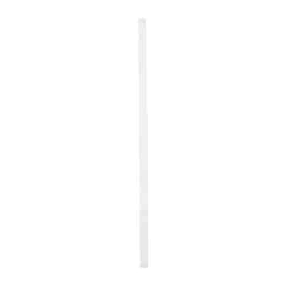 Plastic translucent disposable straw in 7.75 inch length.