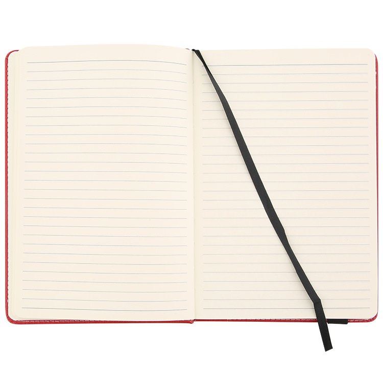 Blank polyurethane strappy journal.
