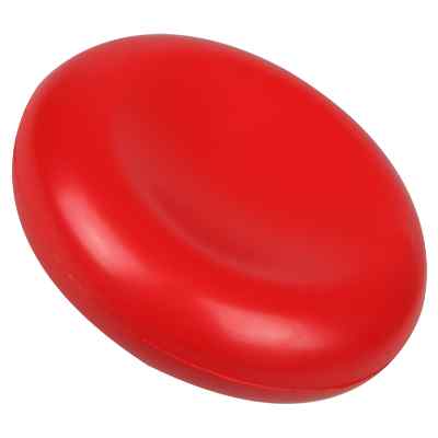 Foam red blood cell stress ball blank. 