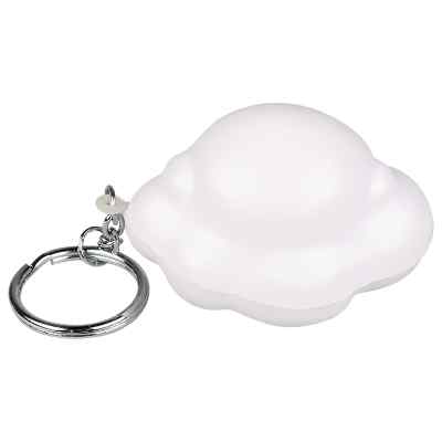 Blank white cloud stress ball available in bulk.