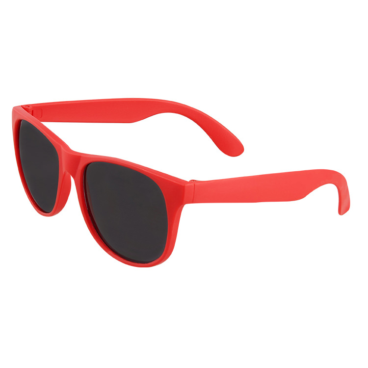 Blank polypropylene sunglasses.