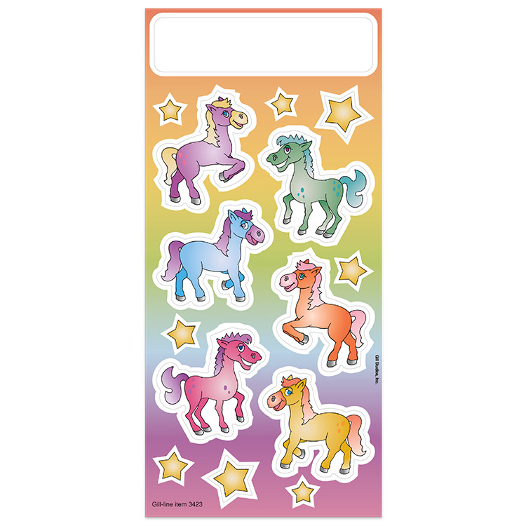 Ponies sheet stickers