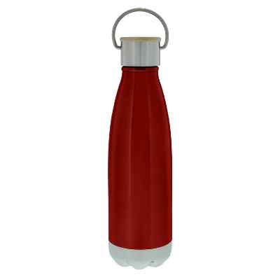 Blank red bottle