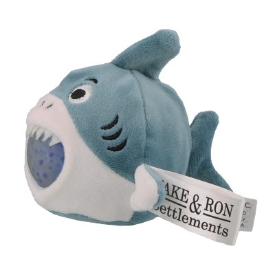 Teal plush stress buster with a custom imprint.