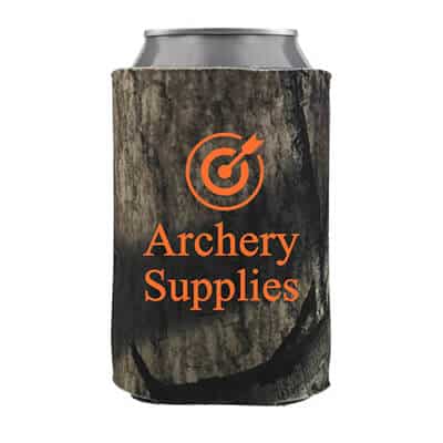 Foam Mossy Oak Treestand licensed collapsible can cooler branded.