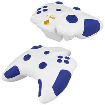 Foam game controller stress ball with logoed promo