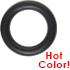 25mm Black Rubber O Ring-DS