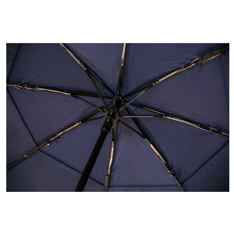 46" shedrain vented wooden compact umbrella
