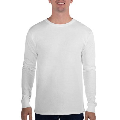 Blank white long sleeve t-shirt.