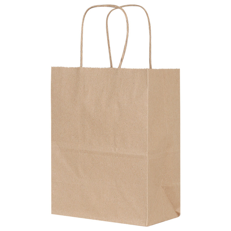 Paper kraft eco bag recyclable bag.
