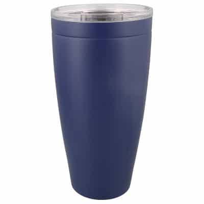 Stainless steel blue tumbler blank in 30 ounces.