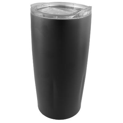 Stainless steel white tumbler blank in 20 ounces.