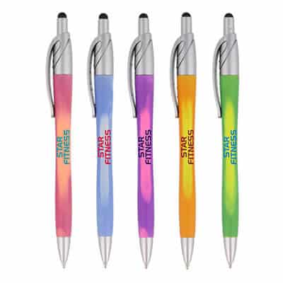 Plastic mood stylus pen.