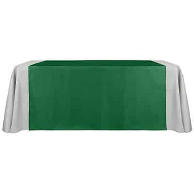 60 inches x 90 inches polyester table runner blank.