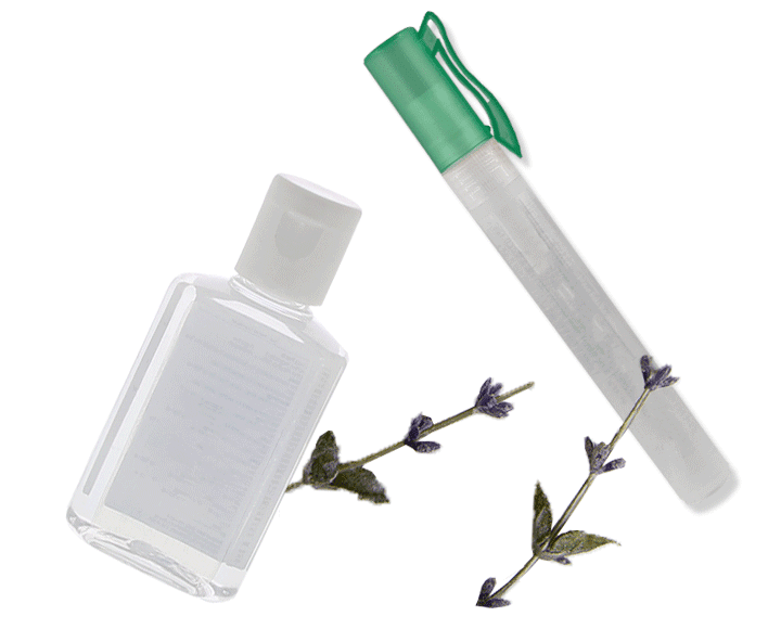 Blank hand sanitizer