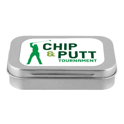 Golfer's aid fit with full color custom imprint. 
