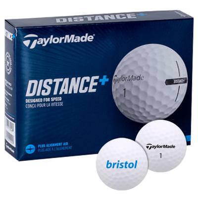 Taylormade distance golf ball with custom promotional imprint.