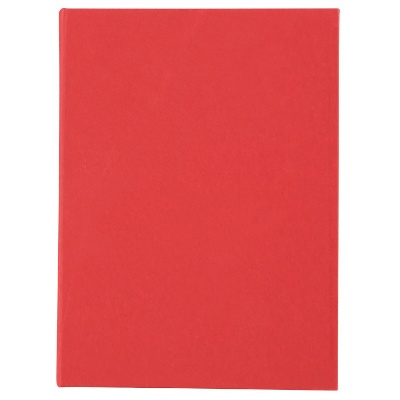 Paper and gray board red meeting notepad blank.