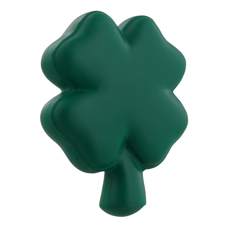 Foam four-leaf clover stress reliever.