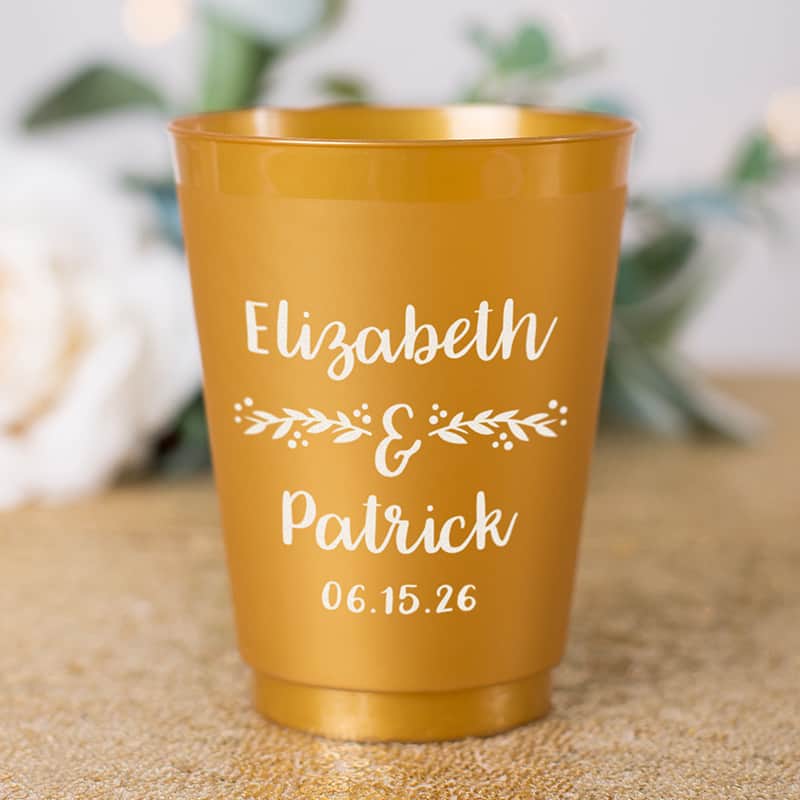 wedding cups WDTCUP165